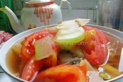 葫芦番茄汤