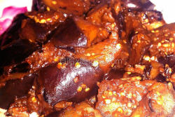 豆鼓酱香炒茄子