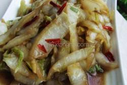 开胃爽口醋熘白菜