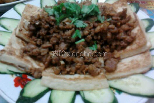 豆腐煎肉