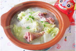 风鹅白菜粉丝煲