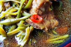 干豆角炖排骨