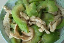 瓜炒肉丝