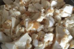 蒜汁拌内酯豆腐