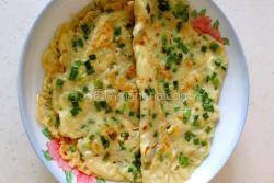 香葱鸡蛋饼