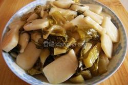酸菜炒年糕