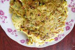 蔬菜鸡蛋饼