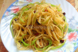 香辣炒脆土豆丝