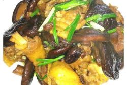 香菇闷鸡