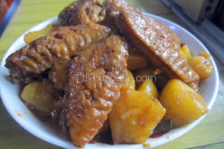 红烧鸡翅土豆块