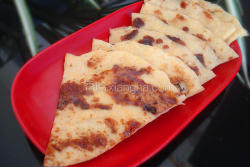 红糖玉米面煎饼