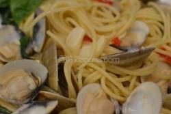 白酒蛤蛎意大利面