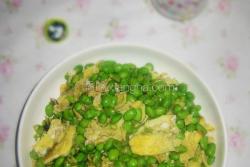 毛豆炒鸡蛋