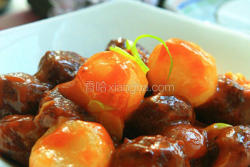 糖醋肉丸山药球