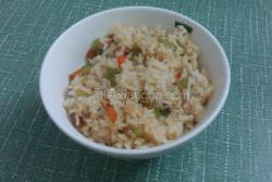 胡萝卜黄瓜炒饭