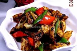 家常菜豆豉烧茭白