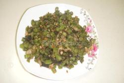榄菜肉沫四季豆