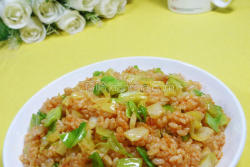 辣椒酱圆白菜炒饭