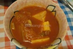 秘制泡菜豆腐汤
