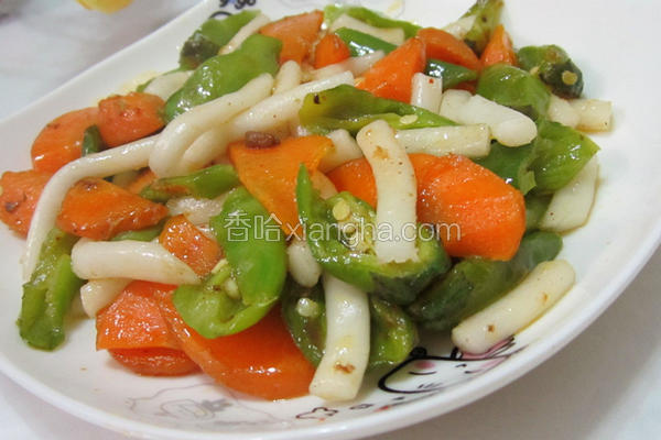 红萝卜青椒