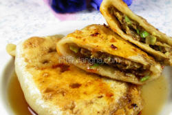 猪肉大葱馅盒子