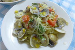 白酱蛤蜊意大利面