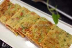 香菜火腿煎饼