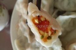 西红柿鸡蛋馅饺子