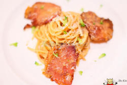 白酱培根意大利面