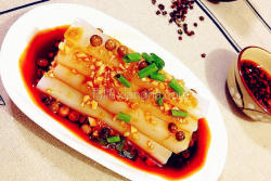 香辣红油拌凉粉