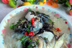 清水粉丝鱼头汤