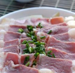 咸肉蒸春笋