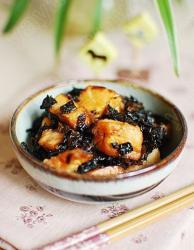 梅干菜炕三文鱼