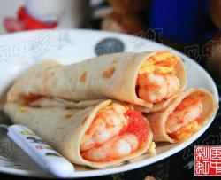 鲜虾鸡蛋饼