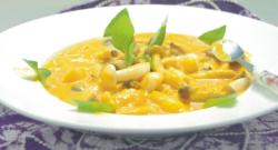 黄金汁烩蟹味菇雪白菇