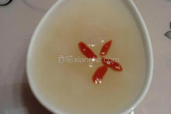 冰糖雪梨糯米粥