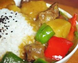 咖喱土豆牛肉饭