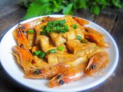 虾头豆腐