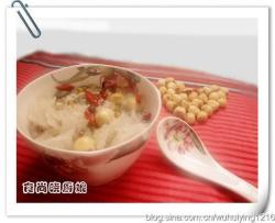 绿豆银耳莲子粥