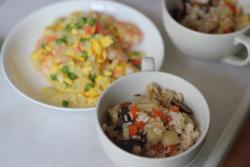 香菇胡萝卜土豆饭