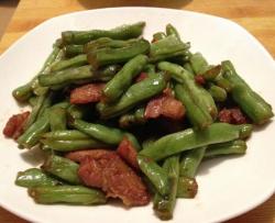 五花肉四季豆