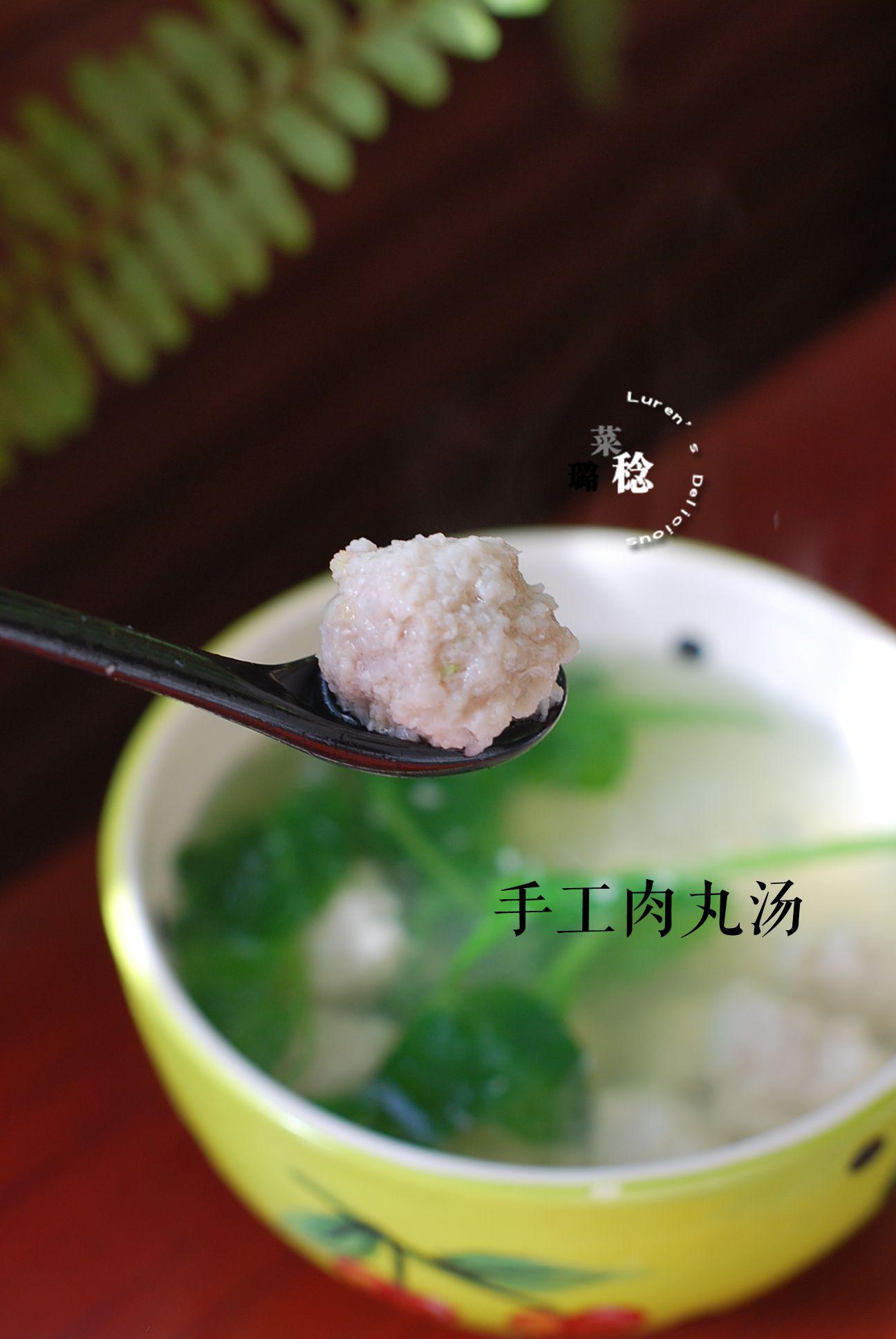 菠菜肉丸湯 - 做法,圖片,簡介