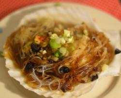 蒜蓉豆豉蒸扇贝