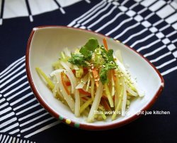 糖醋土豆地瓜丝