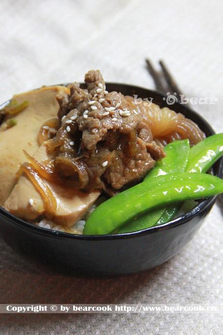 牛肉丼饭