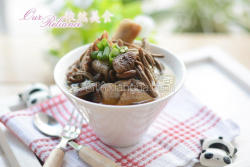 茶树菇煲鸭汤