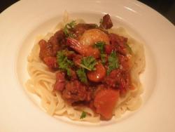 红酱意大利面