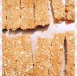 无油无蛋奶洋葱燕麦饼干条