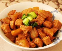 白萝卜炖肉