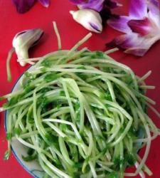 凉拌豆苗